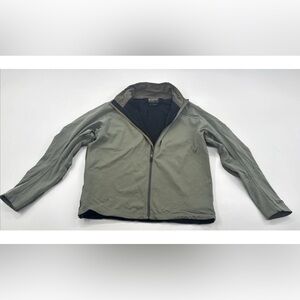 Blackhawk Warrior Wear Jacket Mens Large Full Zip Green Ops Tactical Performance